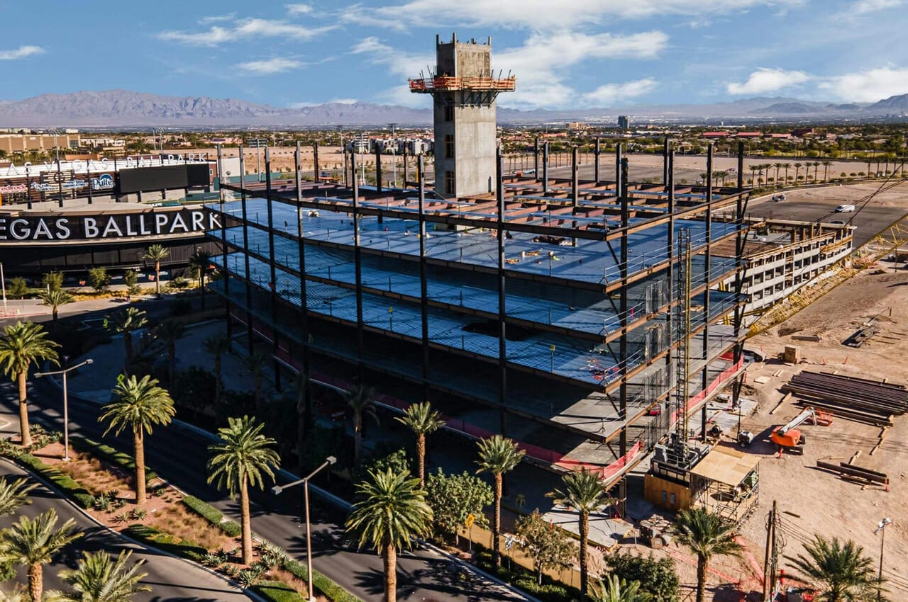 1700 Pavilion under construction in Downtown Summerlin