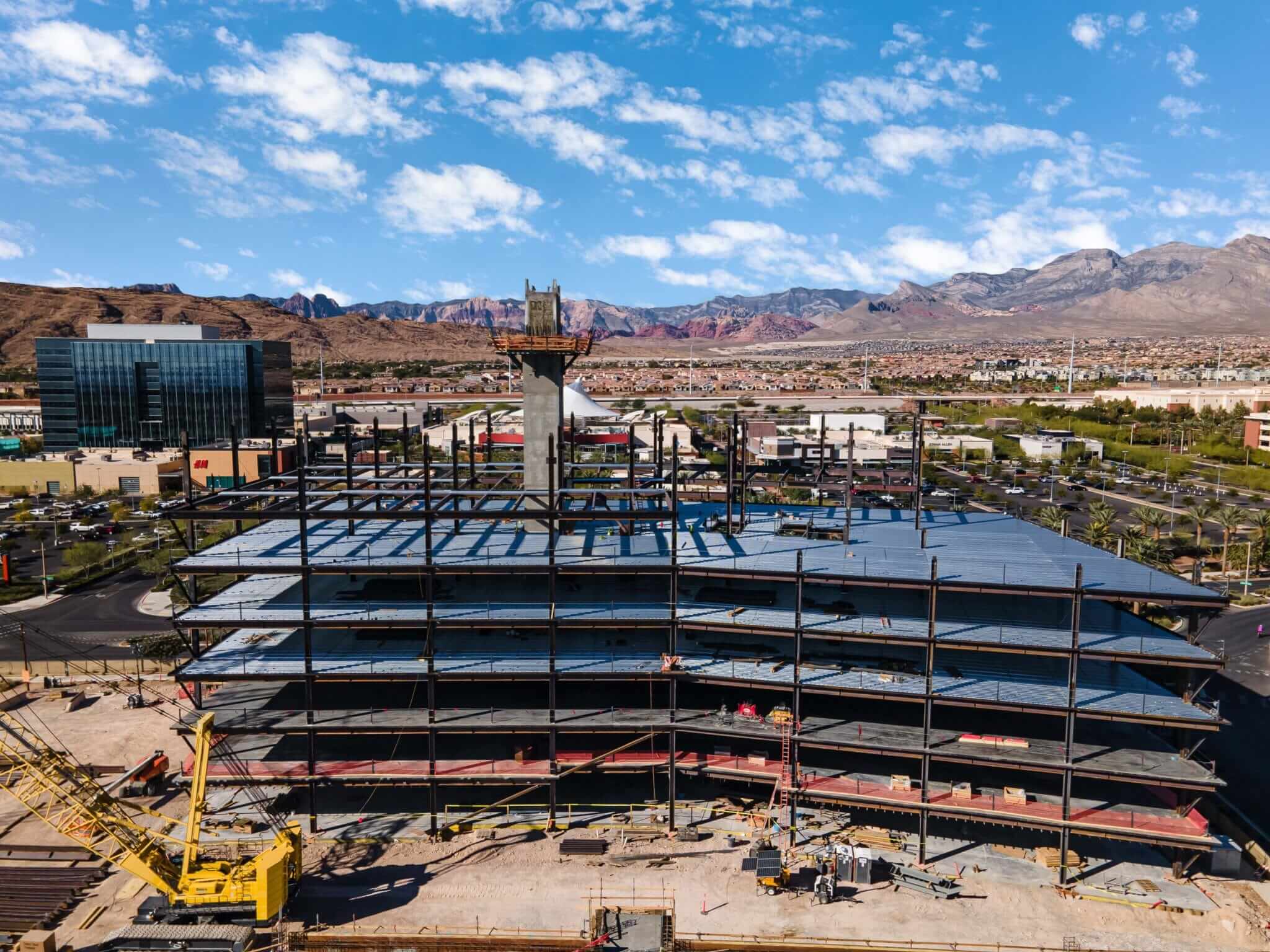 1700 Pavilion under construction in Downtown Summerlin